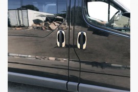 Хром обводка ручек Renault Trafic 
