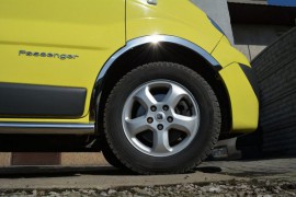 Хром накладки на колесные арки Renault Trafic 