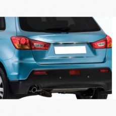 Хром планка над номером Mitsubishi ASX 