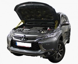 Газовий упор капота Мітсубісі Паджеро Спорт 3 оригінал 2шт