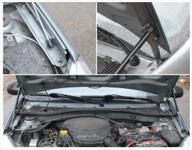 Газовый упор капота Renault Sandero 1 оригинал 2шт