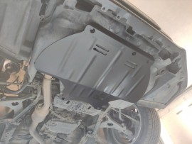 Защита двигателя Subaru Impreza 4 и радиатора на заводской пыльник