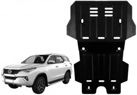 Защита двигателя для Toyota Fortuner 2 и радиатора 2017+ сталь 2мм