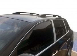 Продольные дуги для Porsche Cayenne 1 черные