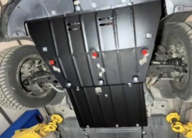 Защита двигателя Fiat 500E и коробки 2012-2020 сталь 2мм