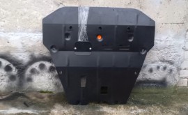 Защита поддона двигателя Ниссан Кашкай 1 увеличенная