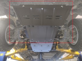 Захист картера Toyota Hiace 4 повний привід
