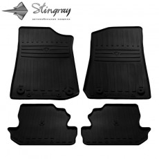 Коврики в салон Jeep Wrangler 3D резиновые