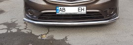 Одинарна дуга переднього бампера VW Touareg 1