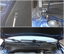 Газовый упор капота Kia Forte 3 комплект 2шт