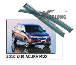 Ветровики окон Acura Mdx 2 с хром молдингом 