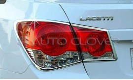 Хром накладки на стопи Chevrolet Cruze 1 пластик