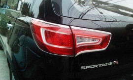 Хром накладки на стопи Kia Sportage 3