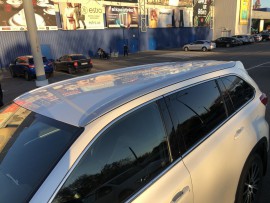 Рейлинги на крышу Toyota Highlander 3 OEM дизайн