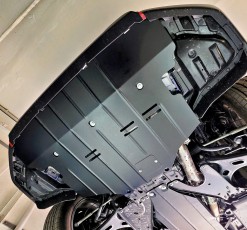 Защита двигателя Subaru Forester 5 вместо пыльника 2018-2025 под радиатор и мотор
