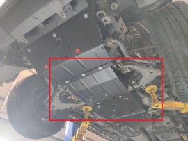 Защита двигателя Lexus GX460 2009-2023 под мотор и коробку
