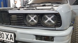 Реснички на фары Bmw 3 E30 комплект 2шт