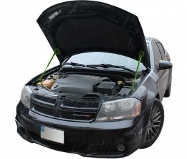 Газовый упор капота Dodge Avenger комплект 2шт