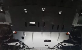 Защита двигателя Митсубиси Аутлендер 3 (защита картера Mitsubishi Outlander 3)