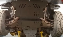 Защита двигателя Mitsubishi L200 (защита картера Митсубиси Л200 МКПП)