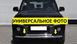 Подвійна дуга на передній бампера Сітроен Джампер 2