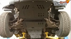 Защита двигателя Mitsubishi Pajero Sport 2 (защита картера Митсубиси Паджеро Спорт 2 АКПП)