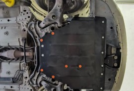 Защита двигателя Митсубиси Галант 9 (защита картера Mitsubishi Galant 9)