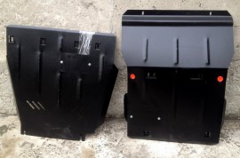Защита двигателя Ниссан Навара Д40 (защита картера Nissan Navara D40)