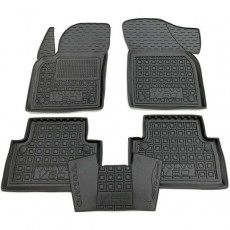 Коврики в салон Volvo V50 с перемычкой