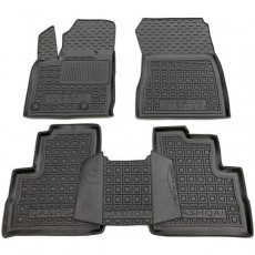 Коврики в салон Nissan Qashqai 3 J12 с перемычкой