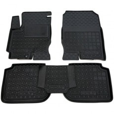 Коврики в салон Mitsubishi Colt 9 Z30 с перемычкой