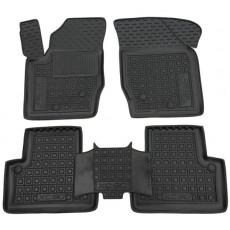 Коврики в салон Volvo XC90 1 P28 с перемычкой