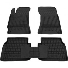 Коврики салона Subaru Forester 2 SG с перемычкой