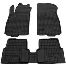 Коврики в салон Chevrolet Aveo T300 с перемычкой