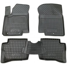 Коврики в салон Hyundai i20 с перемычкой