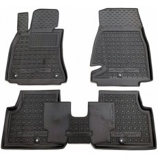 Коврики в салон Kia Stinger с перемычкой