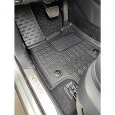 Коврики в салон Lexus NX 2 с перемычкой