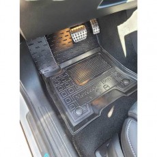 Коврики в салон Mercedes EQA H243 с перемычкой