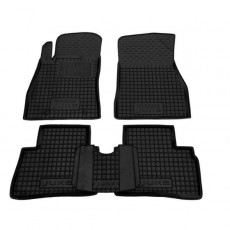 Коврики в салон Nissan Juke 1 F15 с перемычкой