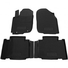 Коврики в салон Toyota Rav4 4 с перемычкой