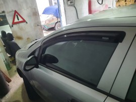 Ветровики окон Opel Corsa D 4шт 06-14