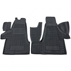 Высокие ковры Volkswagen Transporter T5 комплектация 1+2