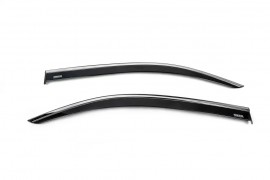 NIKEN Ветровики окон Peugeot Partner 3 с хром полосой