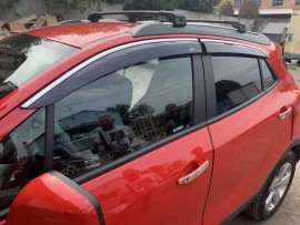 Ветровики окон Opel Mokka с хром полосой 4шт