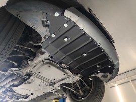 Защита двигателя BMW X1 E84 и радиатора 4WD сталь