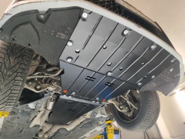 Защита двигателя Lexus LS 500 объем 3,5 литра 2WD сталь 2мм 
