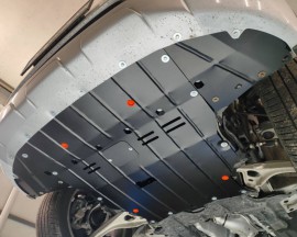 Защита моторного отсека Mitsubishi Outlander 4 под радиатор и коробку