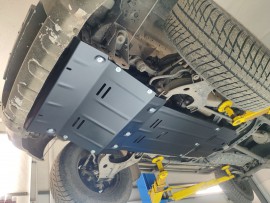 Защита двигателя Nissan Navara D22 97-06 увеличенная 