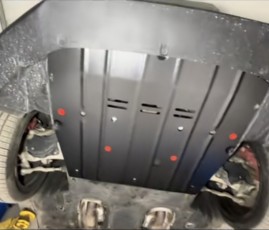 Защита двигателя для Porsche Panamera 2 кузов 971 и радиатора