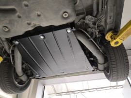 Защита заднего двигателя Renault Twingo 3 сталь 2мм